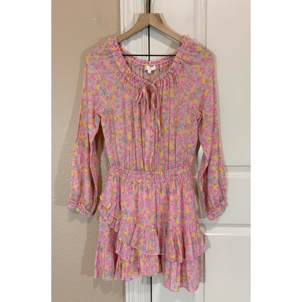 LoveShackFancy Dress Long Sleeves Floral